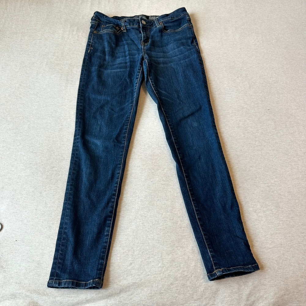 Aeropostale Womens Dark Wash Skinny Jegging Jeans Blue Size 8 Regular Stretch